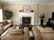Living Room Home Interior Designs Montreal