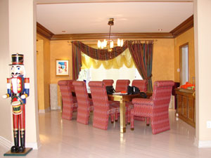 Dining Room Interior Design West Island Montreal Before