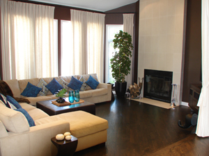 Interior Design Montreal Living Room After
